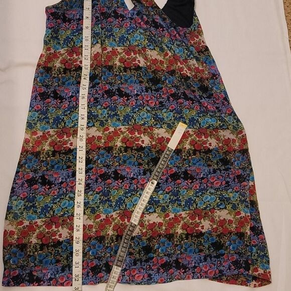 Beige by evi halter floal dress size m - Picture 7 of 10